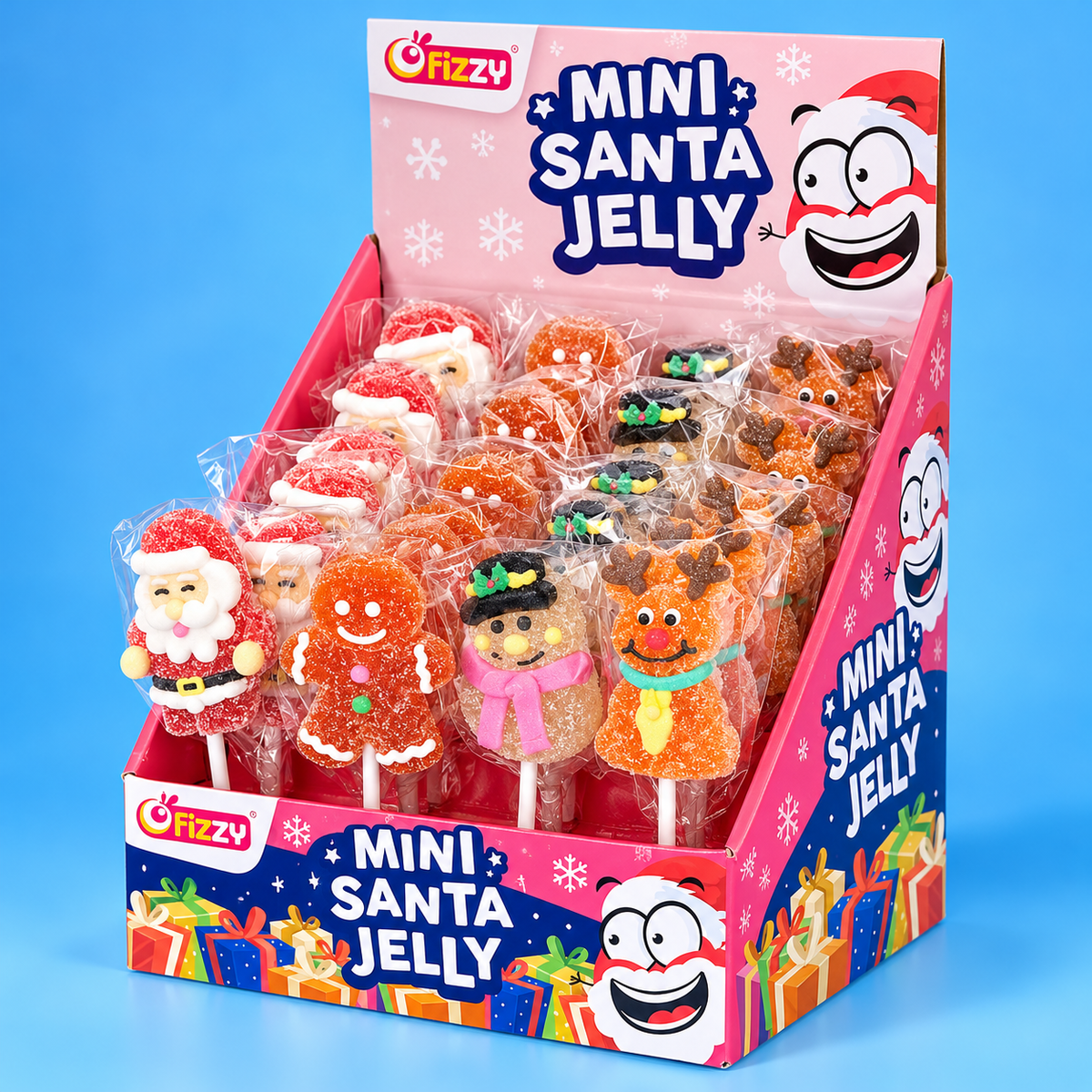 Mini Santa Jelly 24x10g