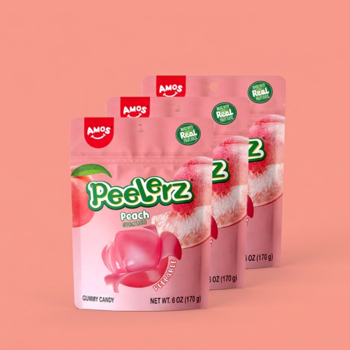 Peelerz Gummy Peach - Amos