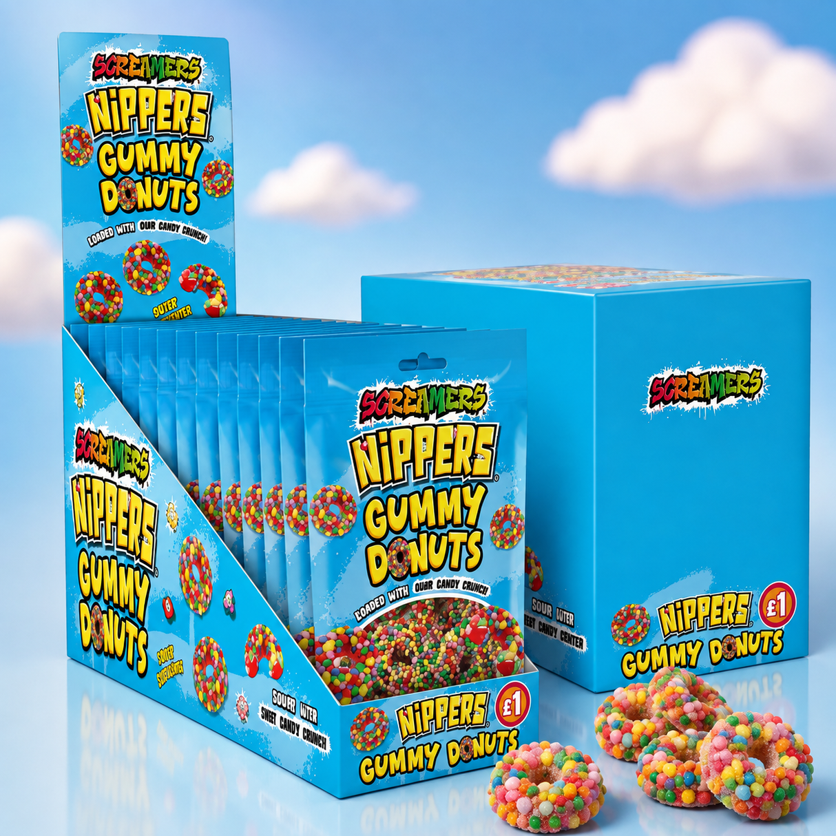 Donuts Nippers 14x80g