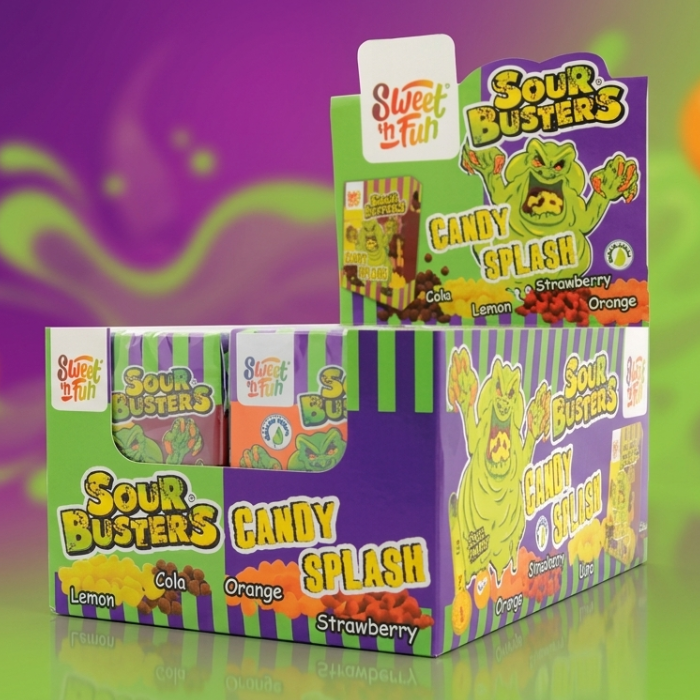 Bonbon sour buster candy splash
