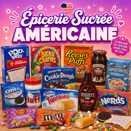 Epicerie Sucrée Américaine | Précommande Juillet