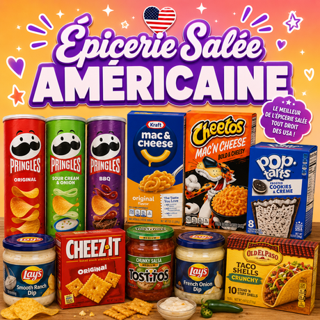 Epicerie Salée Américaine | Précommande Juillet