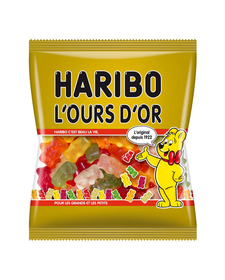 L'ours d'or (goldbears) haribo 120g 30p