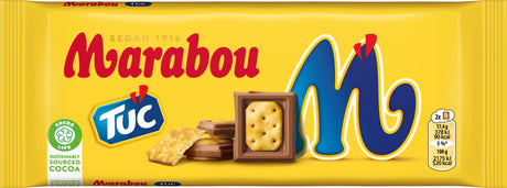 Marabou TUC crackers salés - Chocolat Suédois - 1,57kg