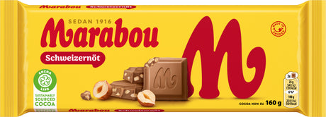 Marabou Noisettes suisses - Chocolat Suédois - 2,4kg