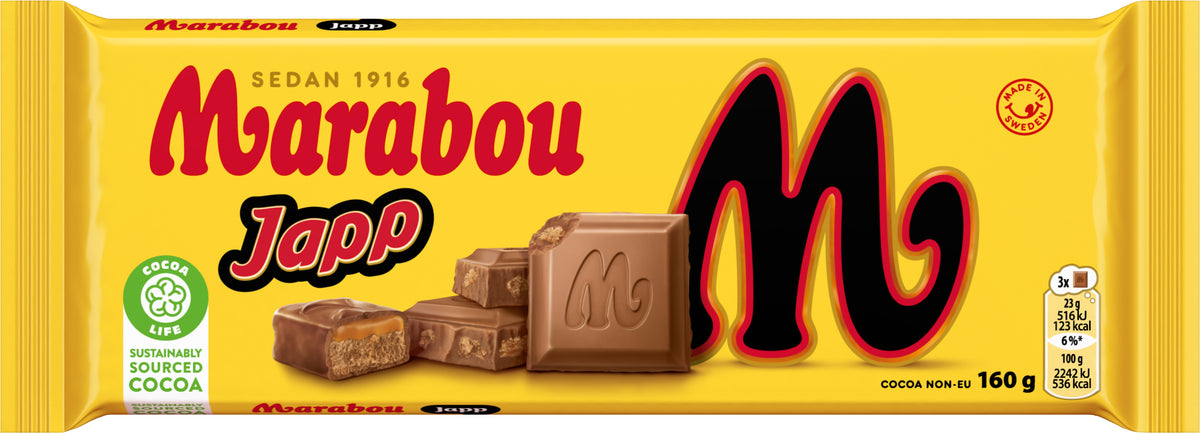 Marabou Japp - Chocolat Suédois - 2,4kg