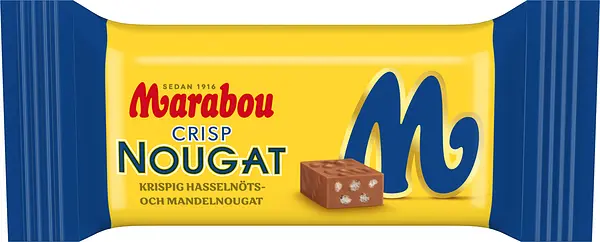 Marabou Nougat croustillant - Bonbons Suédois - 5kg