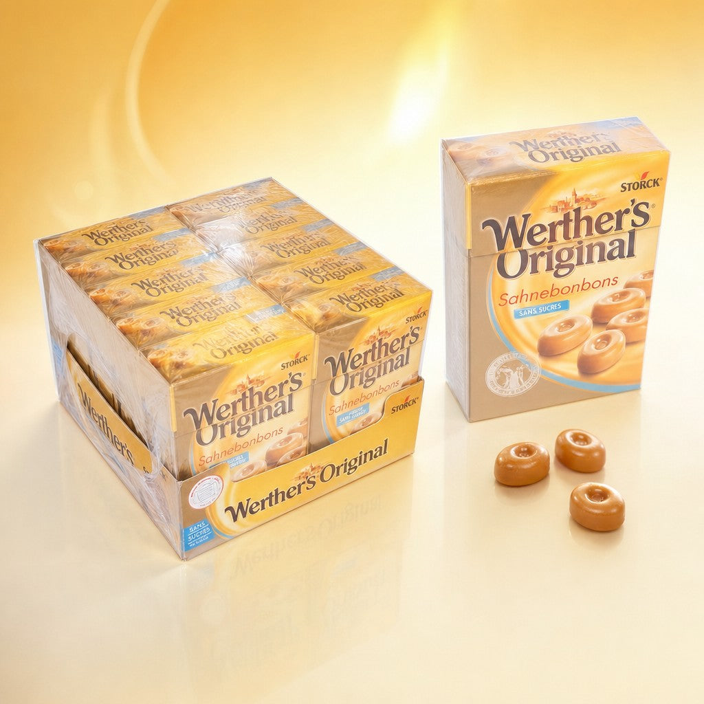 Werther's Original sans sucre - Werther's - 10x42g