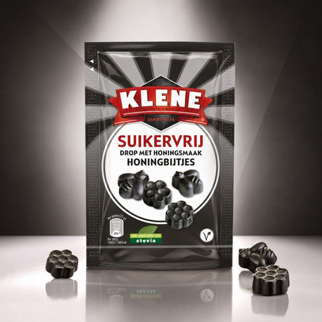 Abeilles Miel Réglisse à la Stévia sachets - Klene - 12x110g
