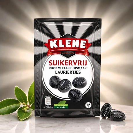 Réglisse Laurier à la Stévia sachets - Klene - 12x110g