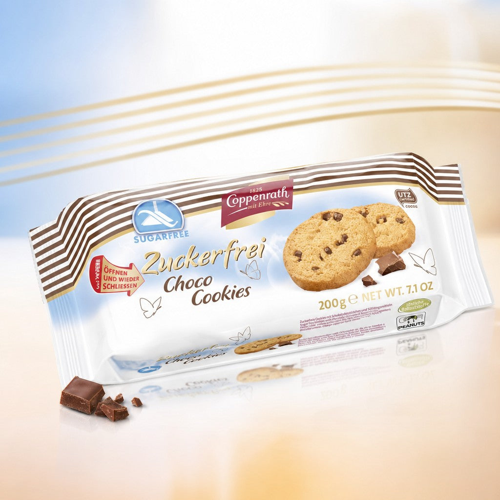 Cookies Chocolat sans sucre ajouté - Coppenrath - 7x200g
