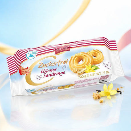 Sablés Viennois sans sucre ajouté - Coppenrath - 7x200g