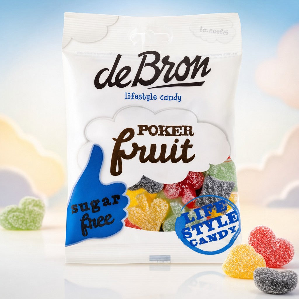 Pokerfruit sans sucre sachets - De Bron - 12x90g