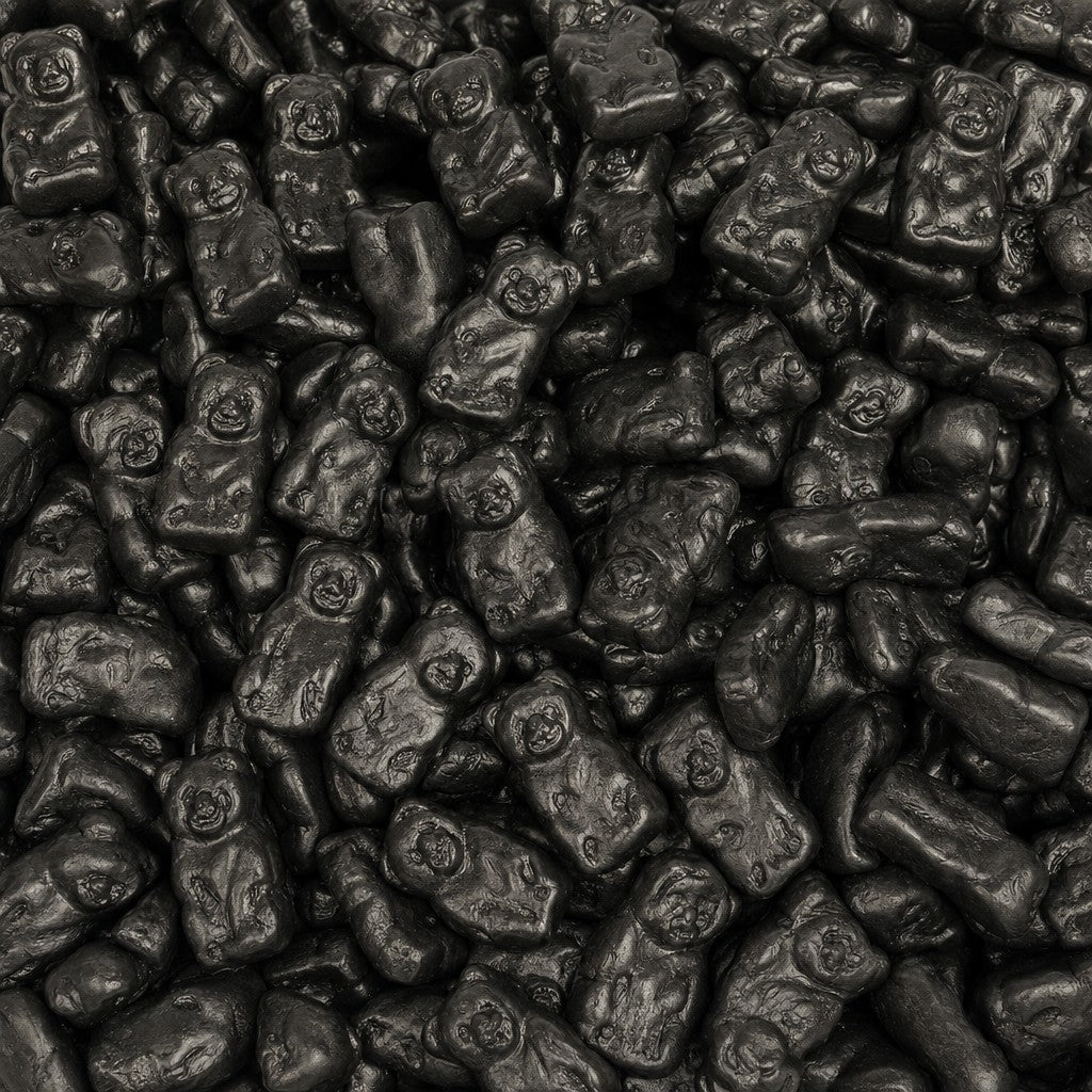 Oursons Réglisse sans sucre - De Bron - 5x1kg