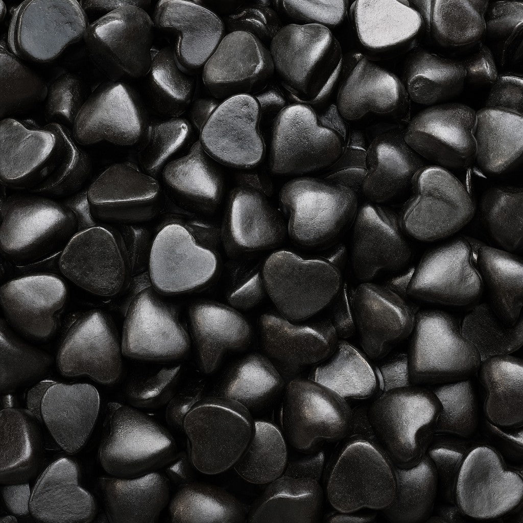 Cœurs Réglisse Salée sans sucre - De Bron - 5x1kg