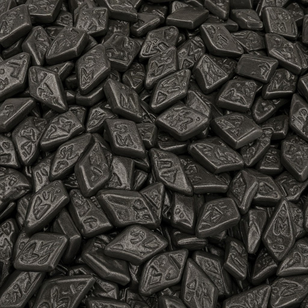 Losanges Réglisse Salée sans sucre - De Bron - 5x1kg