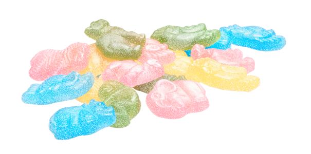 Amazon Sour - Bonbons Suédois - 2kg