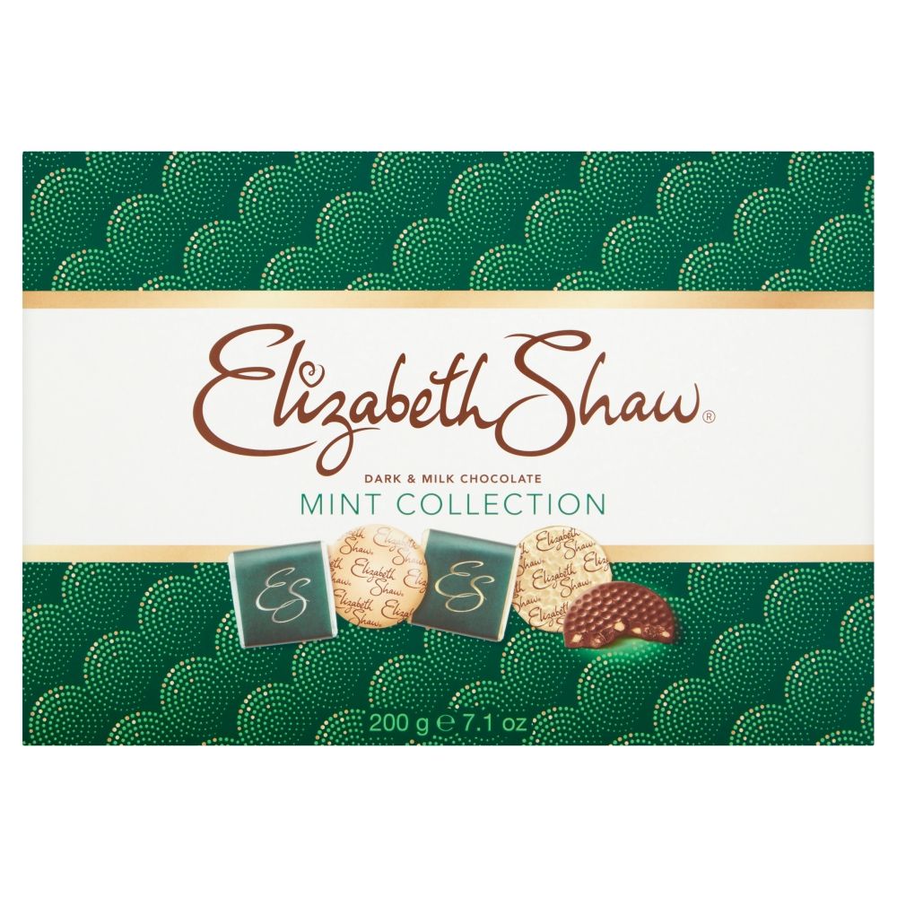 Elizabeth Shaw Mint Chocolate Collection - Chocolat de Noël - 200g