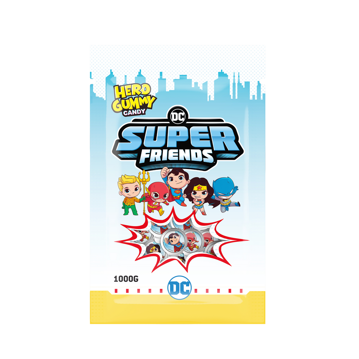 Hero Gummy DC Super Friends - Bonbons Suédois - 1kg