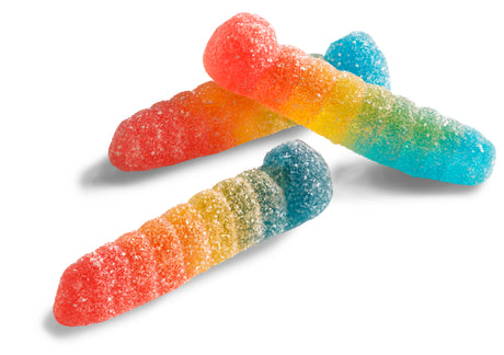 Vers arc-en-ciel acides - Bonbons Suédois - 2kg