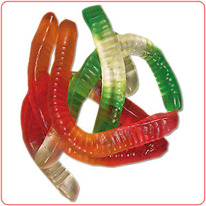 Trolli Vers aux fruits - Bonbons Suédois - 1kg