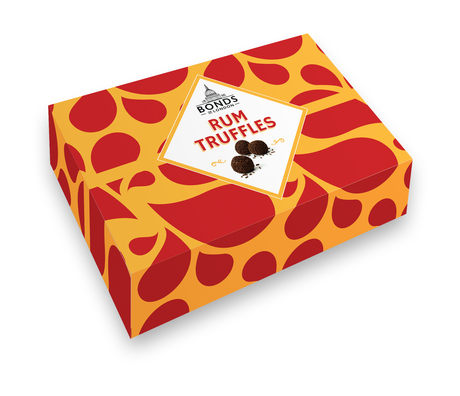 Bonds Rum Truffles Box - Chocolat de Noël - 12 x 150g (1,8kg)