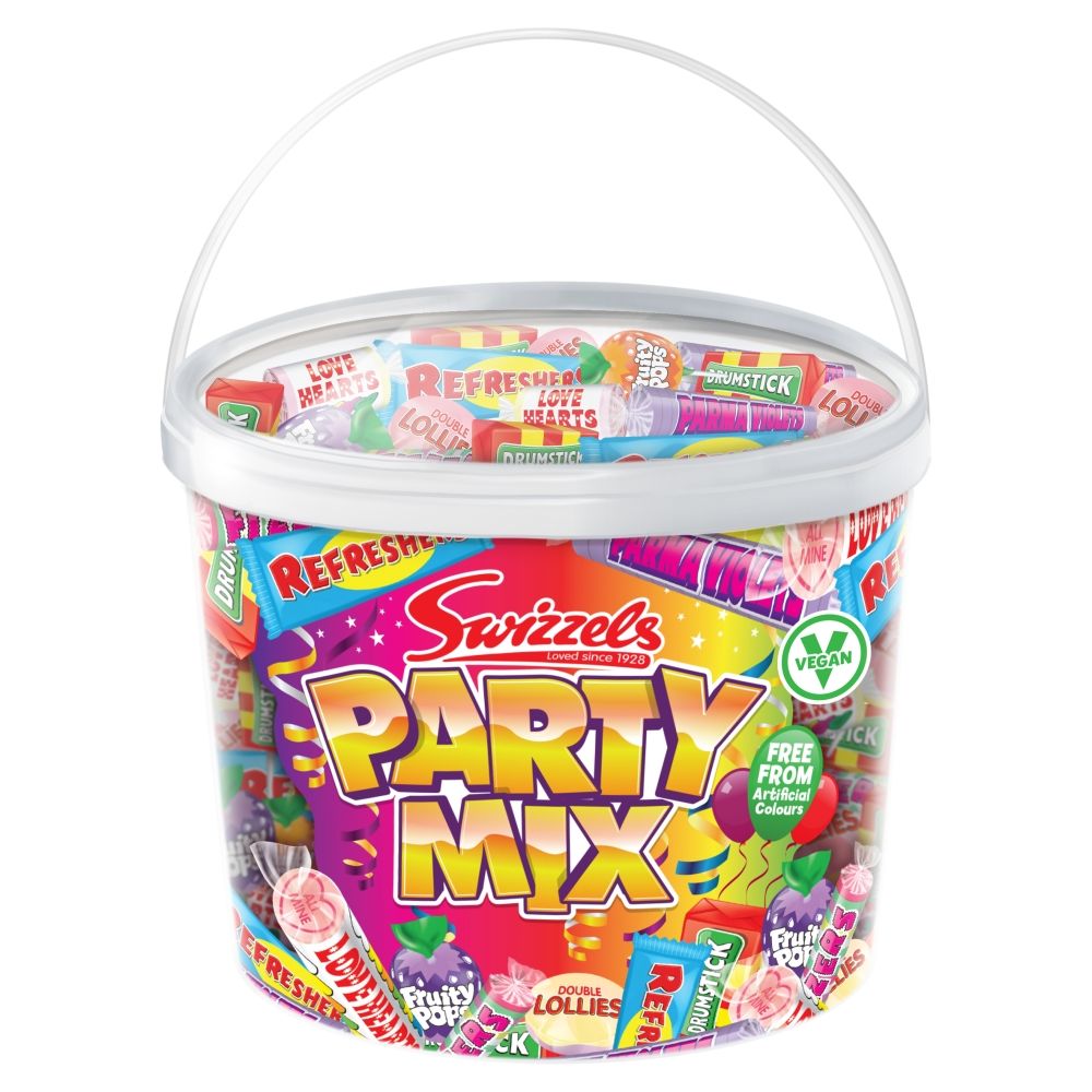 Swizzels Party Mix Sweet Tub - Bonbons de Noël - 785g