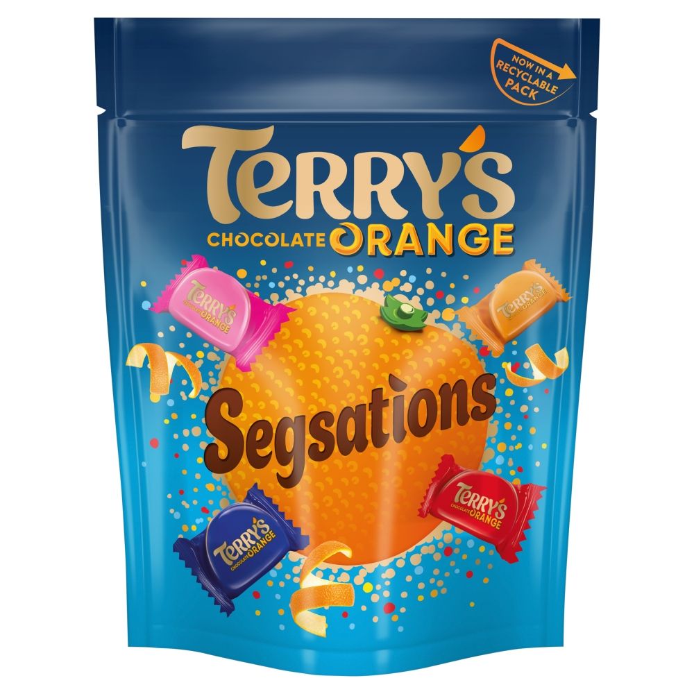 Terry's Chocolate Orange Segsations Pouch - Chocolat de Noël - 300g