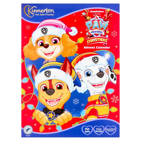 Kinnerton Paw Patrol Christmas Advent Calendar - Chocolat de Noël - 18 x 40g (720g)
