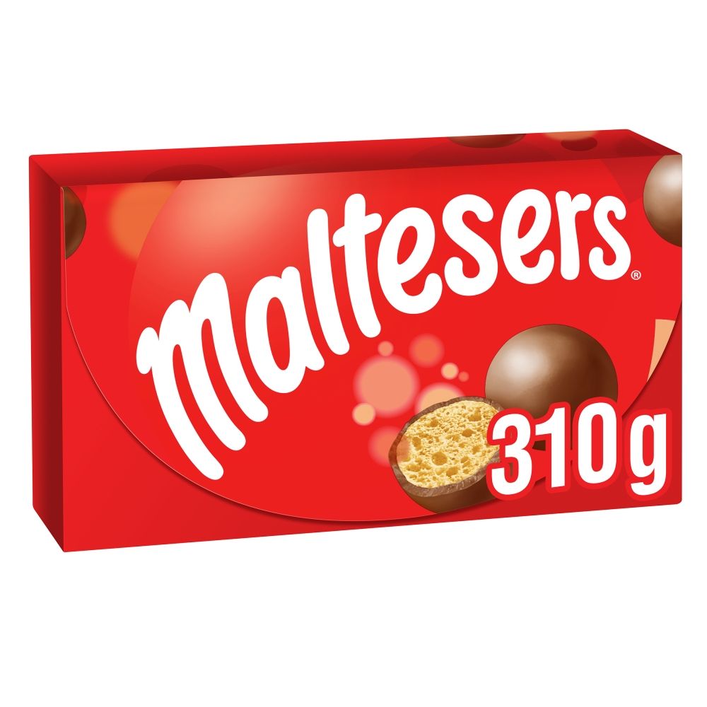 Maltesers Milk Chocolate & Honeycomb Gift Box of Chocolates Fairtrade - Chocolat de Noël - 310g