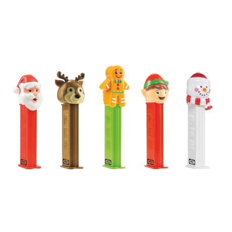 Pez Christmas 1+2 Impulse Packs - Bonbons de Noël - 12 x 17g (204g)