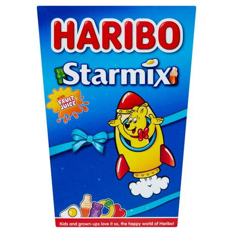 Haribo Starmix Fruit & Cola Flavour Jelly & Foam Sweets - Bonbons de Noël - 380g