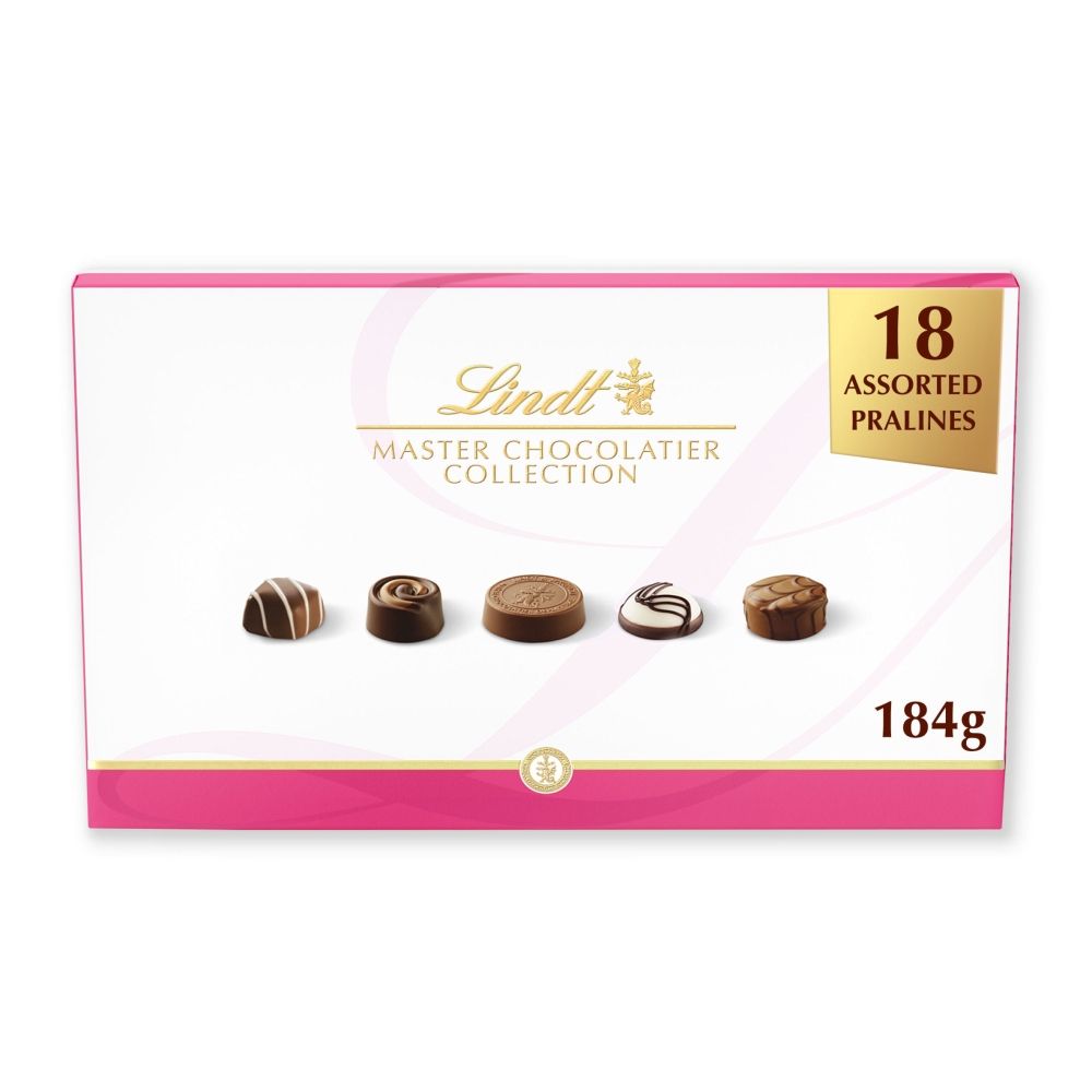 Lindt Master Chocolatier Collection Chocolate Box - Chocolat de Noël - 184g