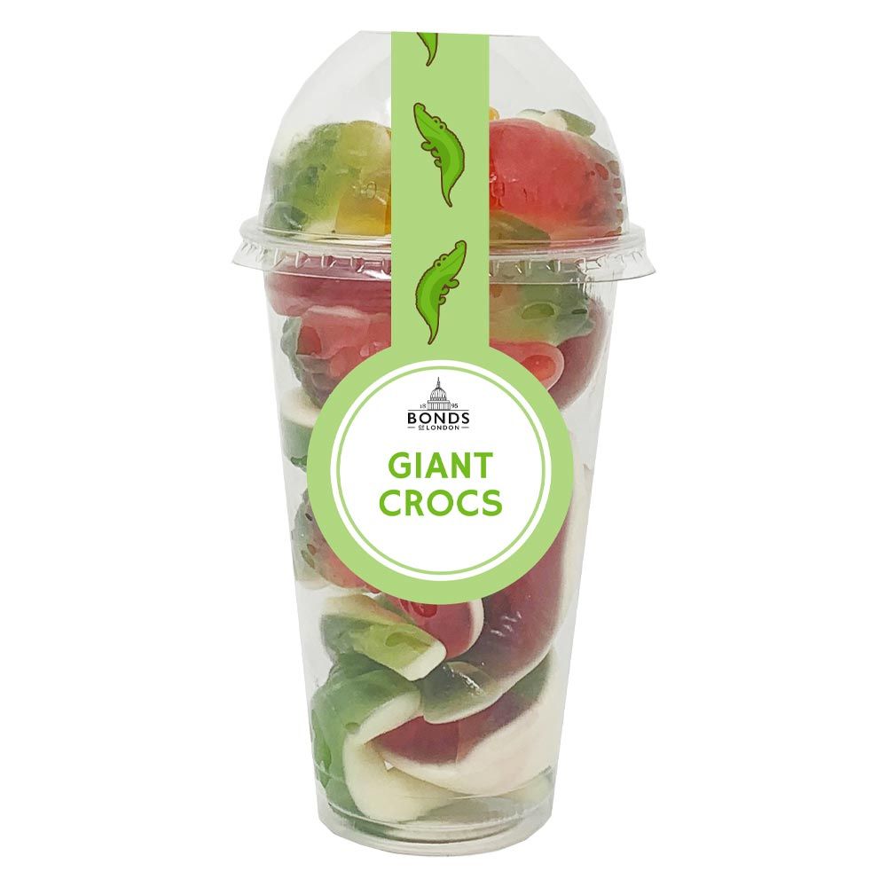 Bonds Giant Crocs Candy Cup - Bonbons de Noël - 8 x 285g (2,28kg)
