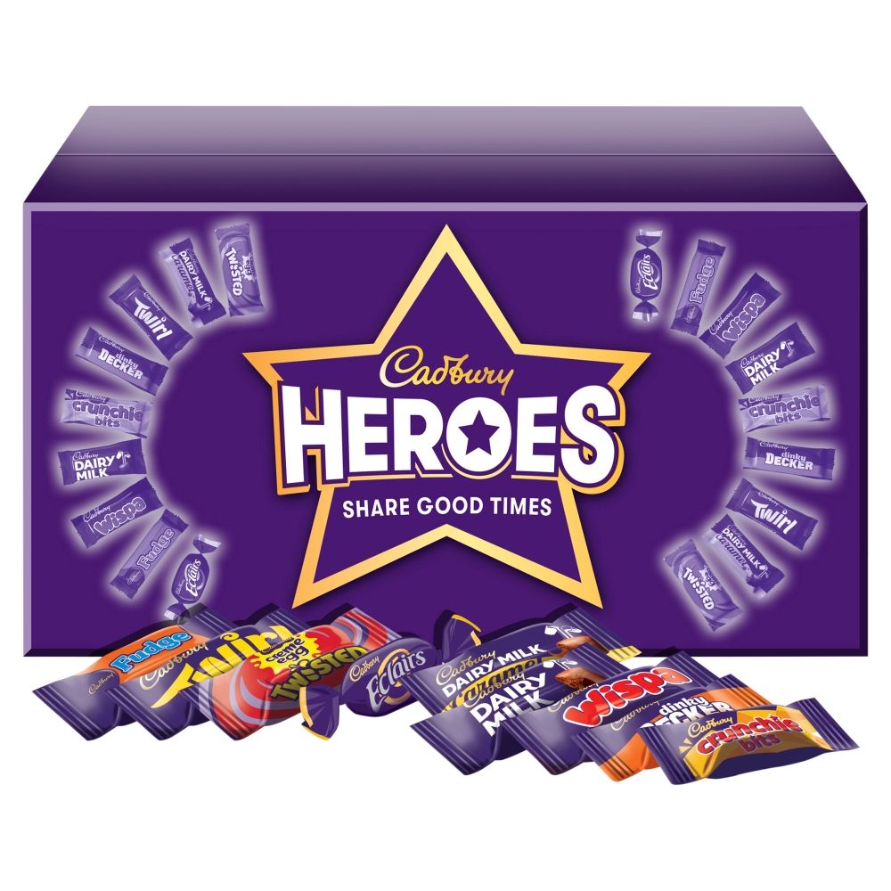 Cadbury Heroes Chocolate Box - Chocolat de Noël - 2kg