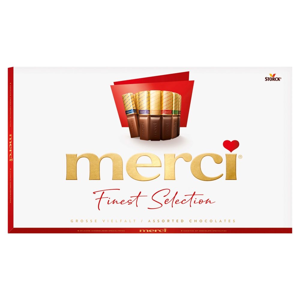 Merci Finest Selection Box - Chocolat de Noël - 400g