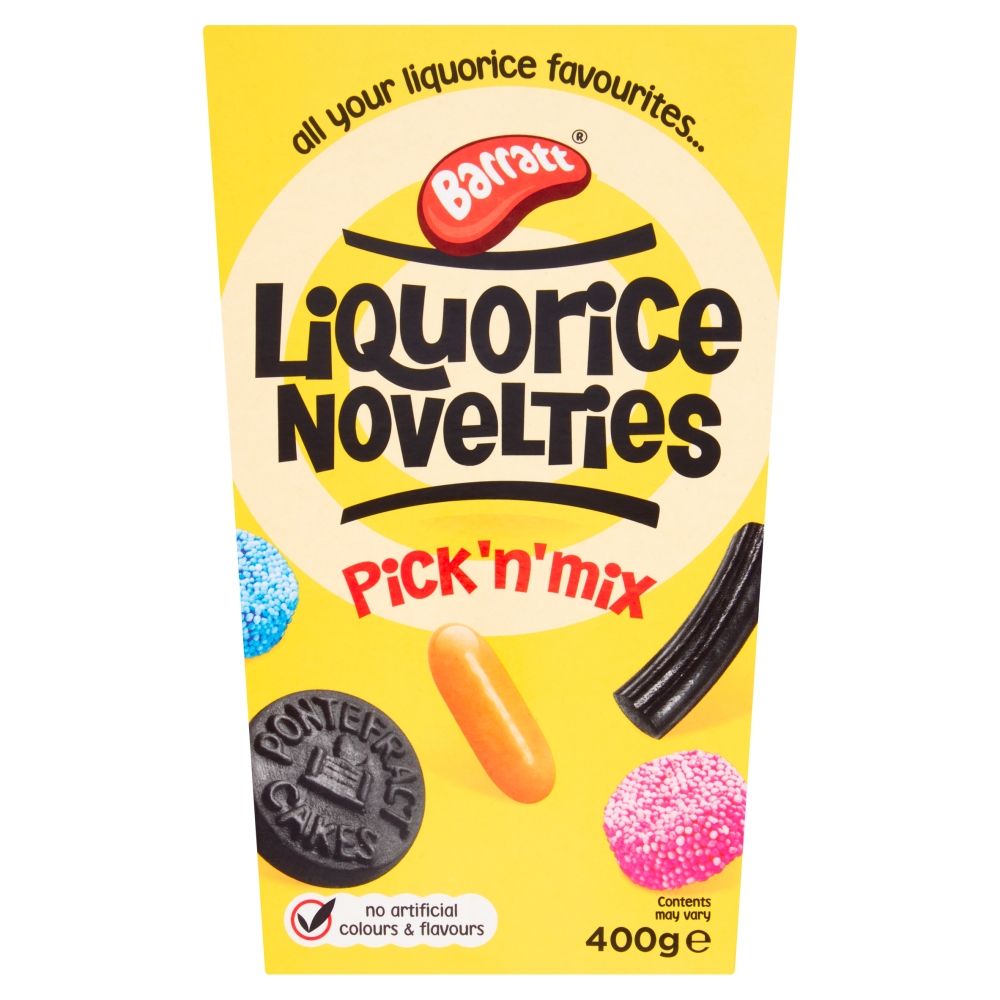 Barratt Liquorice Novelties Pick n Mix Box - Bonbons de Noël - 400g