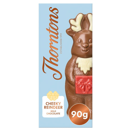 Thorntons Cheeky Reindeer Milk Chocolate Christmas Gift - Chocolat de Noël - 90g