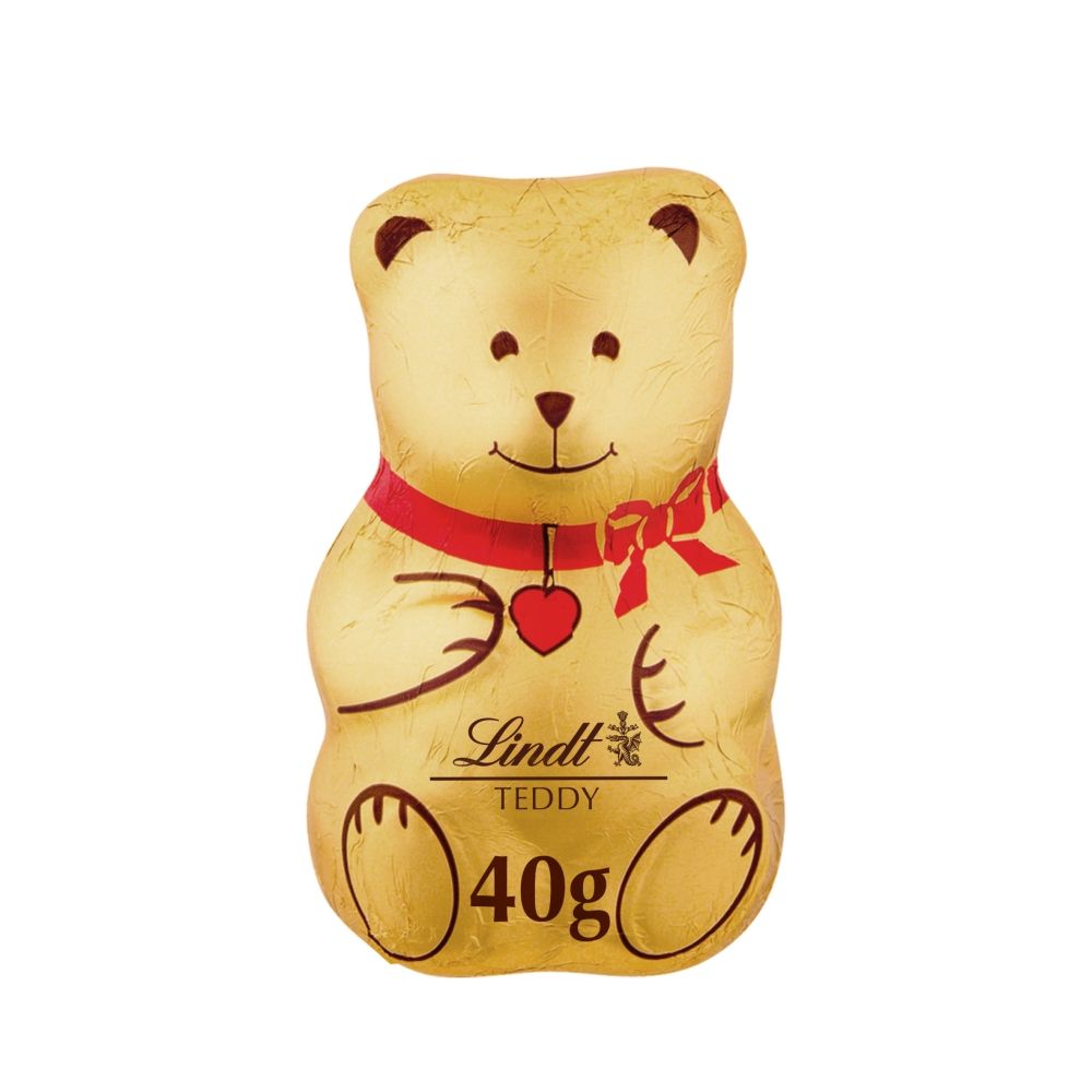 Lindt Teddy Christmas Milk Chocolate - Chocolat de Noël - 24 x 40g (960g)