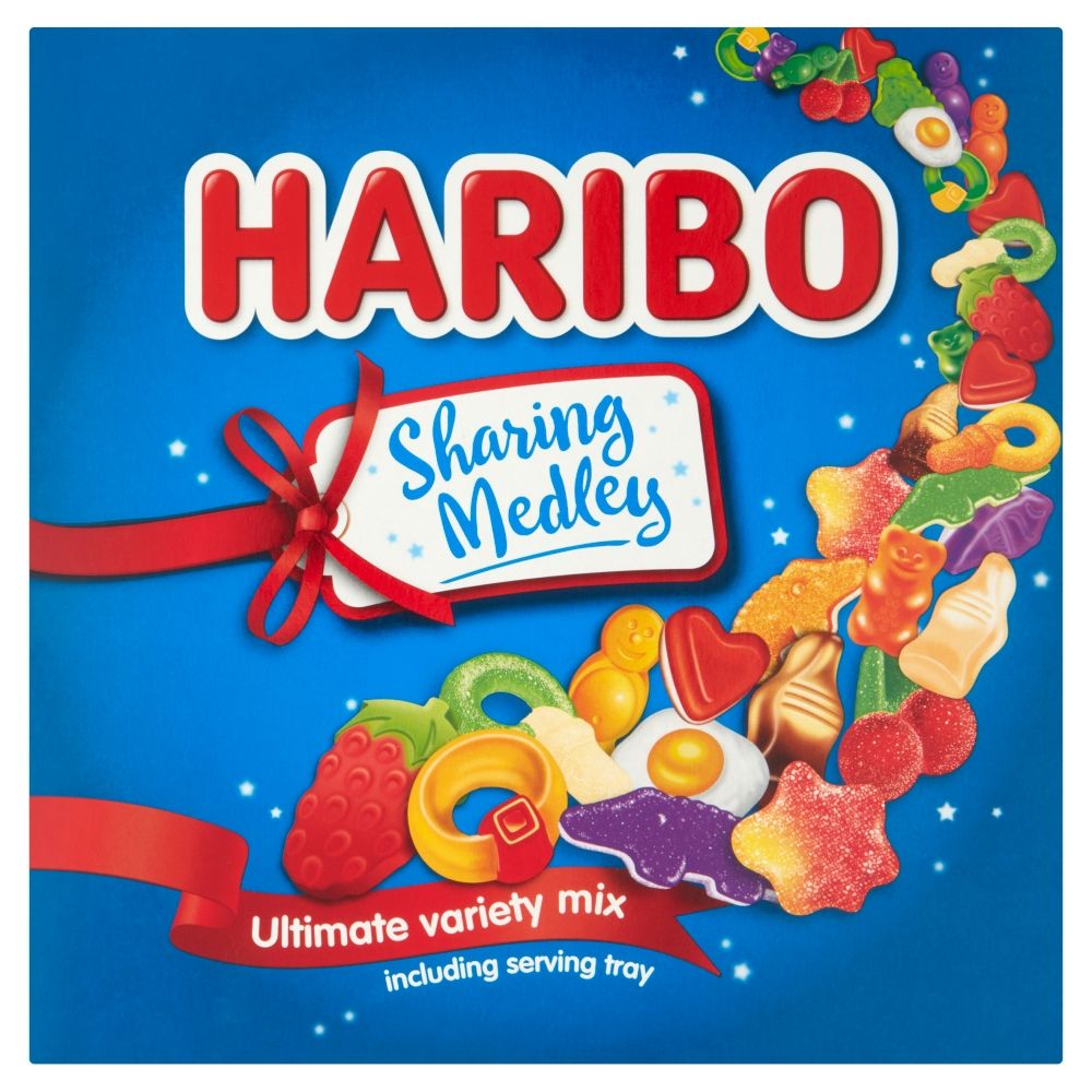 Haribo Sharing Medley Gift Box - Bonbons de Noël - 480g