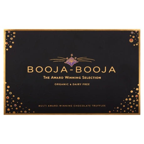 Booja-Booja Multi Award-Winning Organic Dairy Free Chocolate Truffles - Chocolat de Noël - 184g