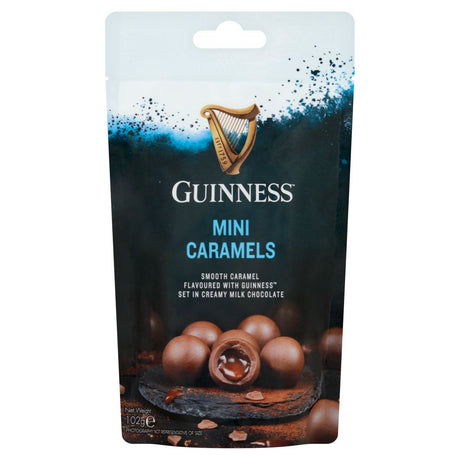 Guinness Mini Caramels Pouch - Chocolat de Noël - 12 x 102g (1,22kg)