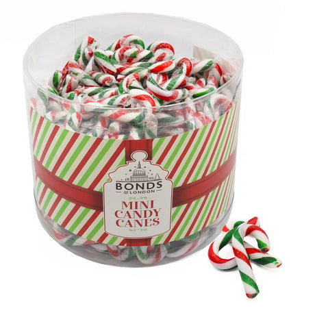 Bonds Mini Christmas Candy Canes - Bonbons de Noël - 250 x 5g (1,25kg)