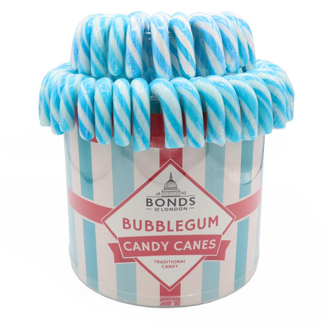 Bonds Bubblegum Traditional Candy Cane Fountain - Bonbons de Noël - 60 x 20g (1,2kg)
