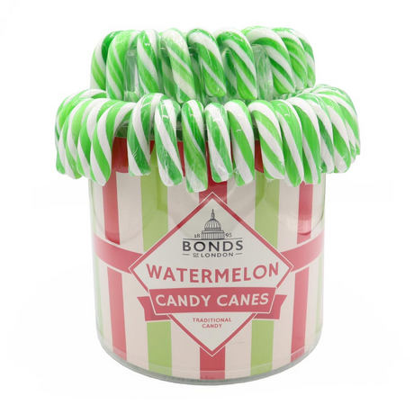 Bonds Watermelon Candy Cane Fountain - Bonbons de Noël - 60 x 20g (1,2kg)