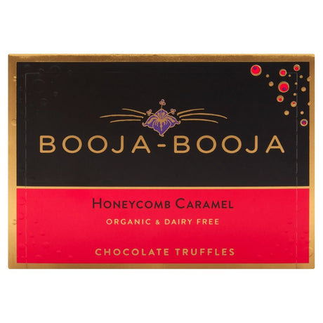 Booja-Booja Honeycomb Caramel Chocolate Truffles - Chocolat de Noël - 92g