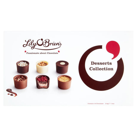 Lily O'Brien's Desserts Collection - Chocolat de Noël - 210g