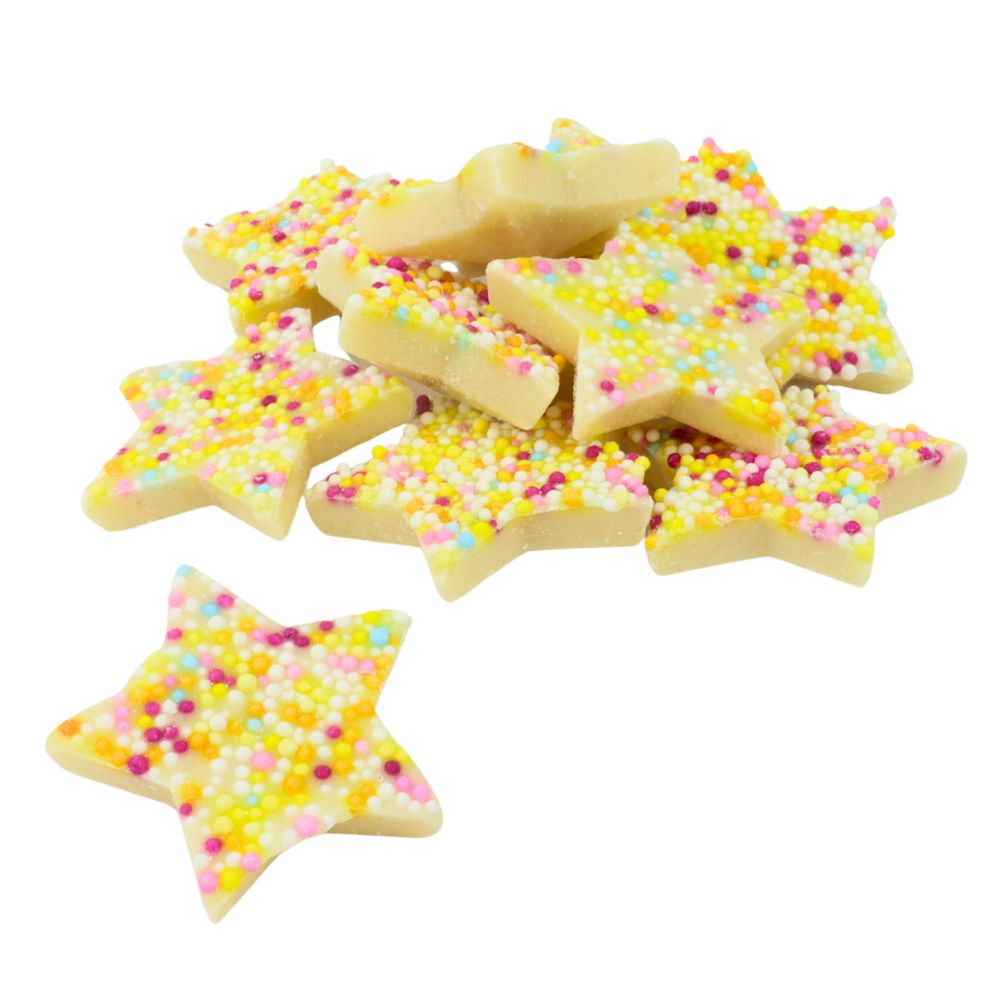 Hannah's White Chocolate Snowie Stars - Chocolat de Noël - 3kg