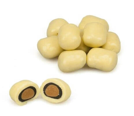 Réglisse Enrobée de Chocolat Blanc - 5kg