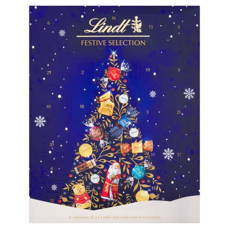 Lindt Festive Selection Advent Calendar - Chocolat de Noël - 289g